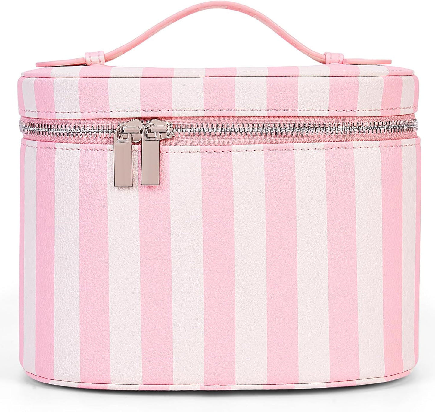 Checkered Makeup Bag Vanity Case for Travel and Organization
