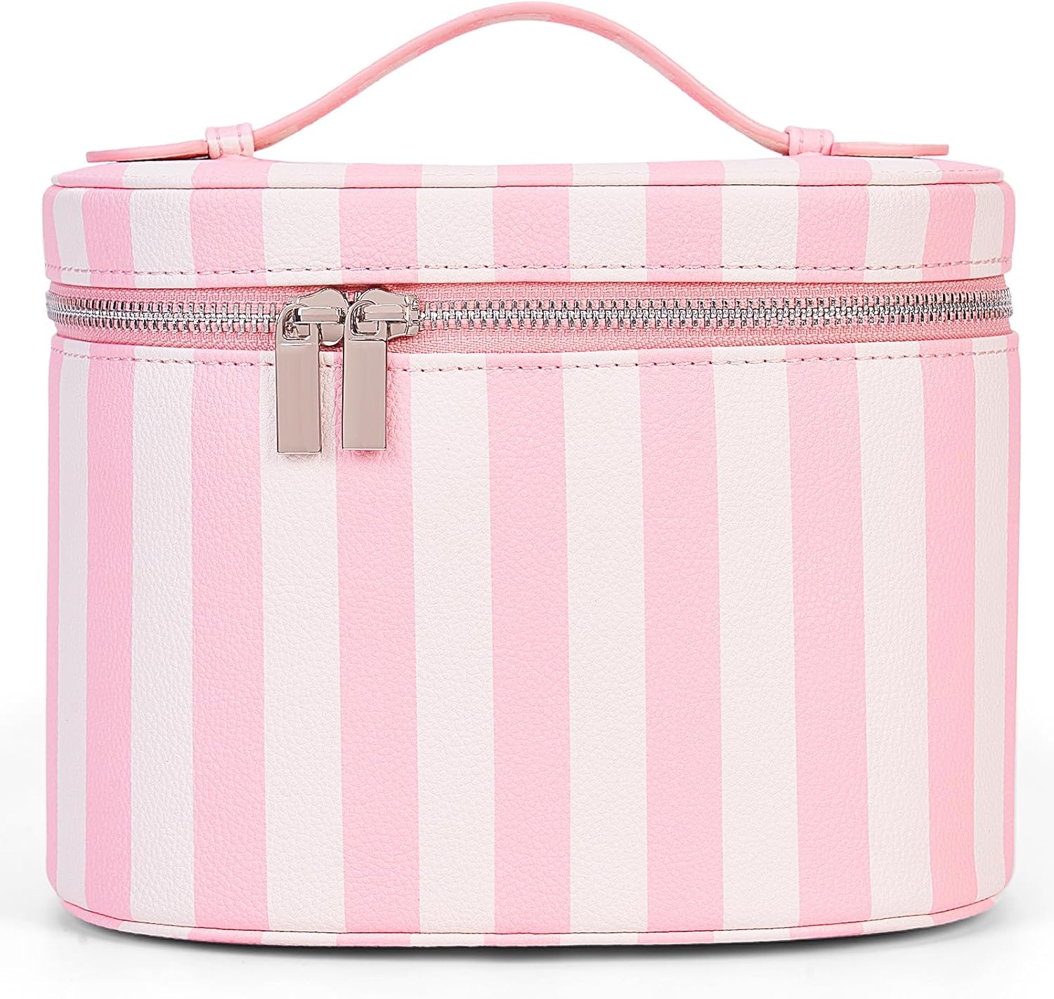 Checkered Makeup Bag Vanity Case for Travel and Organization