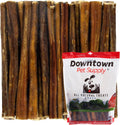 Bully Sticks for Dogs Junior Size 6in 40-Pack - Low Odor Dental Chews