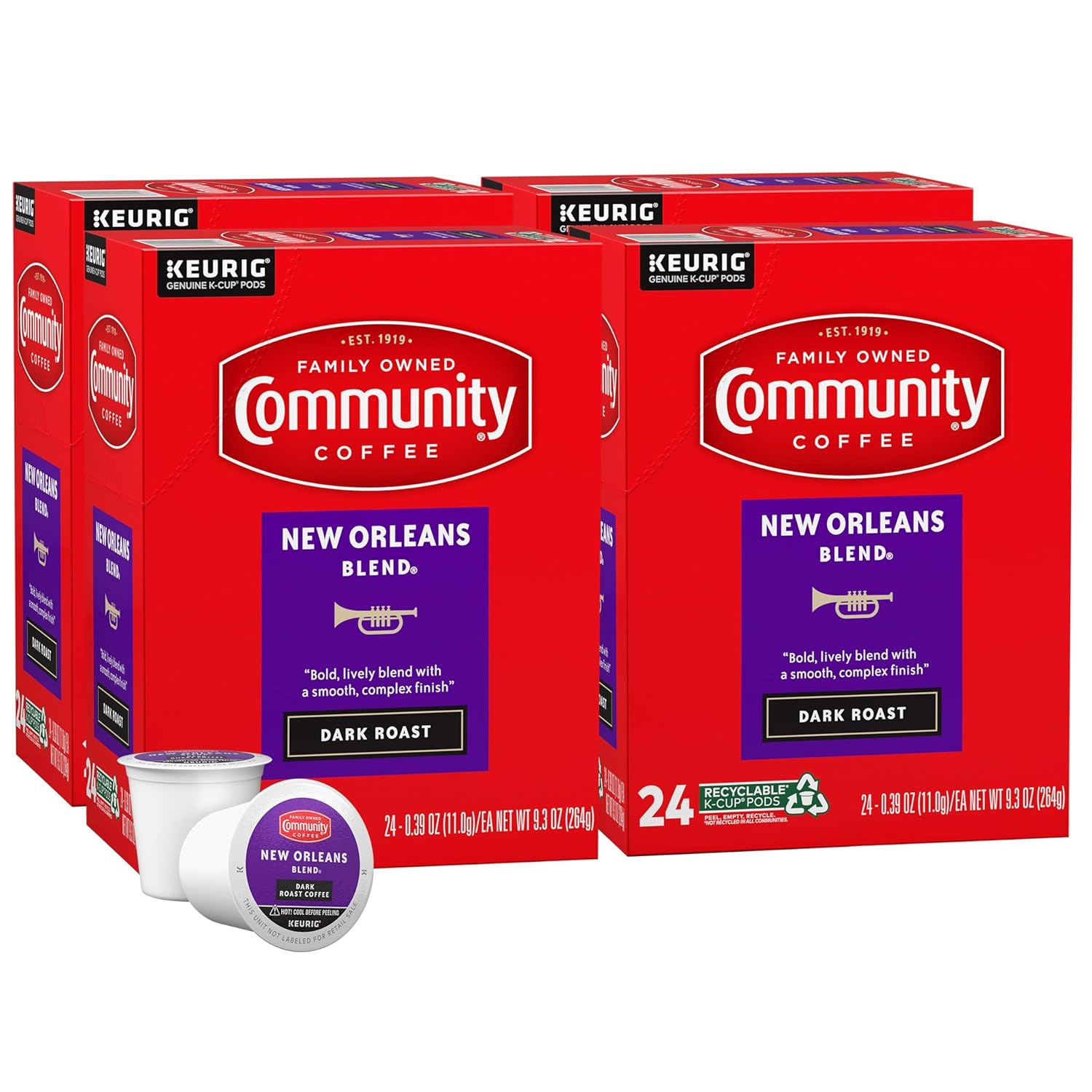Community Coffee New Orleans Blend Pods for Bold Flavor Lovers