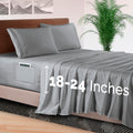Elegant Comfort 4-Piece King Bed Sheet Set - Deep Pocket Luxury
