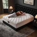 Queen Size Mattress 12 Inch with Memory Foam and Pocket Coils