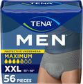 TENA Protective Adult Incontinence Underwear for Men, XXLarge