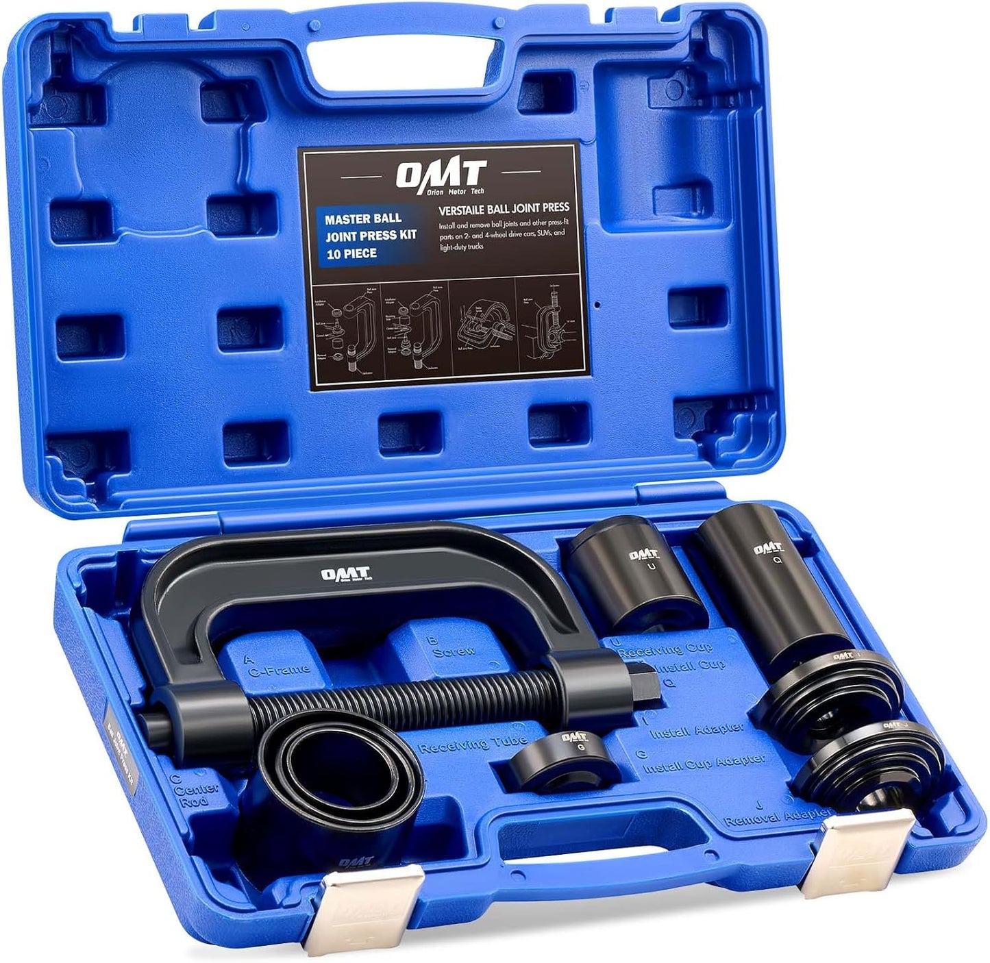 Orion Motor Tech Ball Joint Press Kit for 2WD and 4WD Vehicles