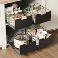 NETEL Pull Out Cabinet Organizer 4 Pack - Slide Out Drawers