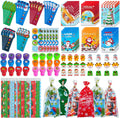168 Pcs Christmas Party Favors for Kids - Fun Holiday Gifts