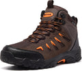 SHULOOK Men's Waterproof Hiking Boots Mid Top Ankle Boot (Style 268R)