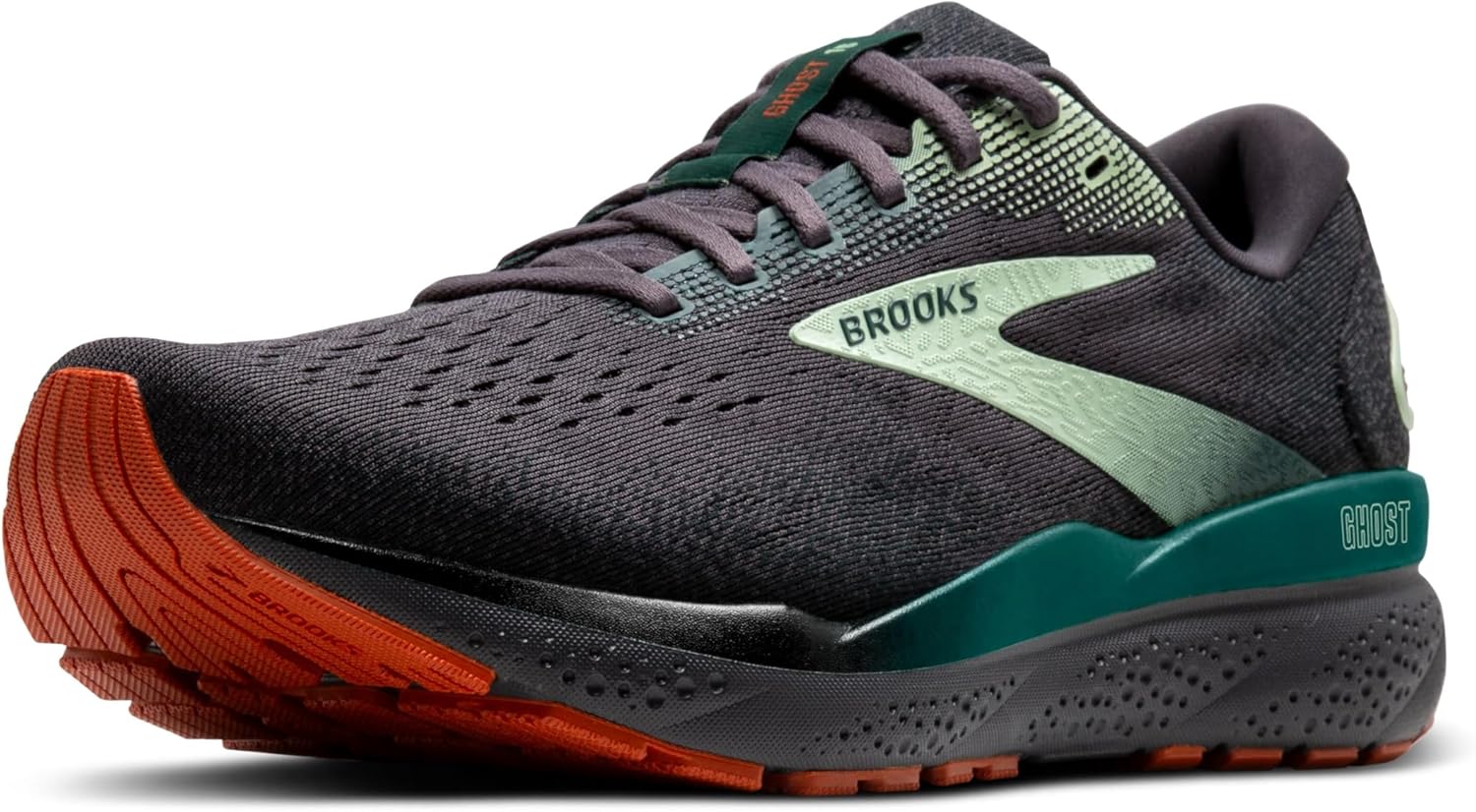 Brooks Mens Ghost 16 Neutral Running Shoe for Smooth Rides