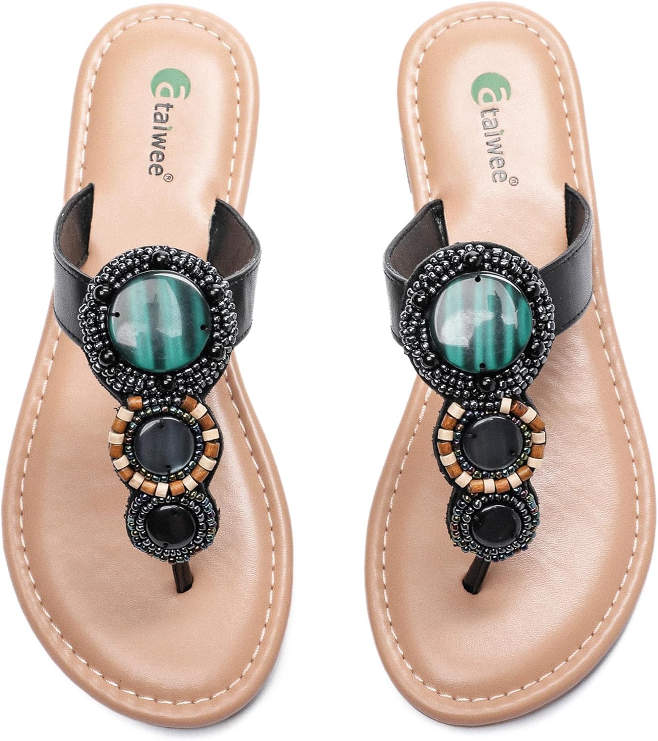 Ataiwee Women's Flat Slide Sandals for Summer Comfort and Style