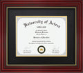 CORE ART Diploma Frame Display 11x14 or 15x18 - Real Wood Wall Frame
