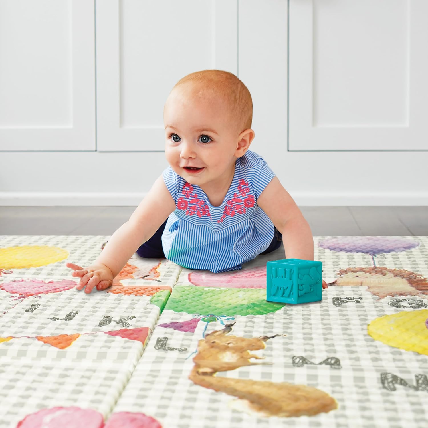 Toddleroo Superyard Folding ABC Animal Friends Play Mat Review