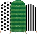 3 Pcs Soccer Arch Backdrop Stand Cover 4ft 5ft 6ft - Sports Party Fit