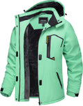 TACVASEN Women's Winter Jacket Waterproof Ski Coat - Warm Fleece soft