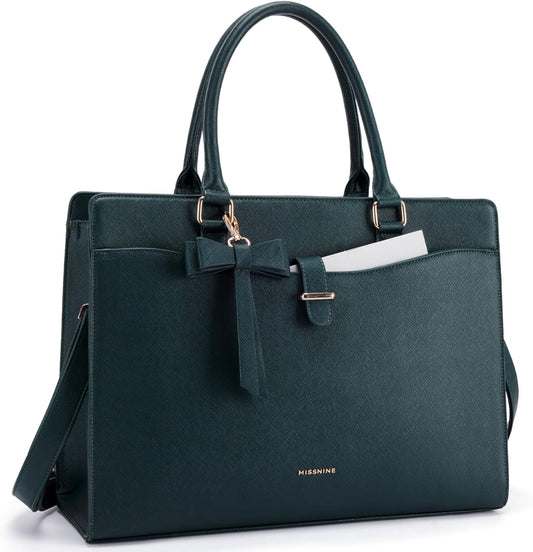 Missnine Laptop Tote Bag for Women - Stylish Work Companion