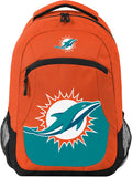FOCO Miami Dolphins Colorblock Action Backpack - Team Ready
