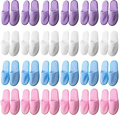 Geyoga Unisex-Adult Toweling Slippers for Guests 24ft