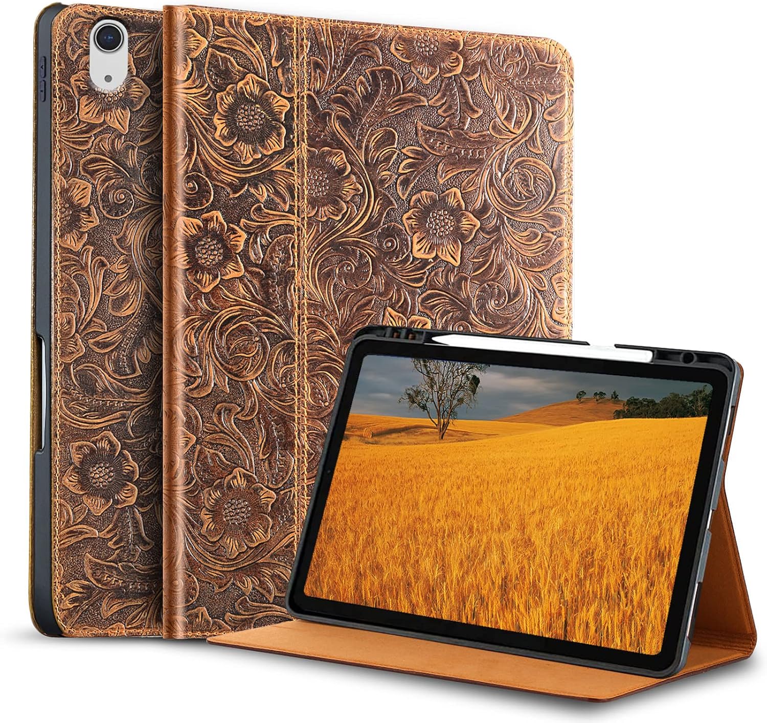 Gexmil Leather Case for iPad 11 Inch 2025 & 10.9 Inch 2022