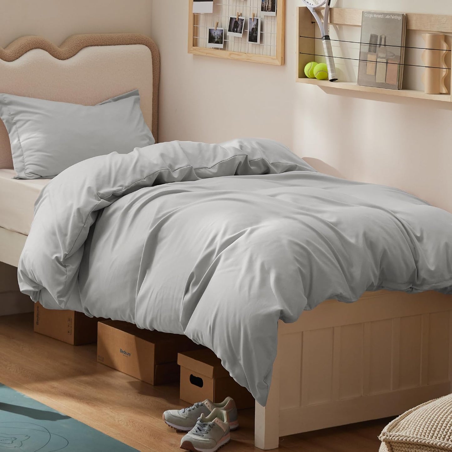 Bedsure Twin Duvet Cover Set - Ultra Soft Bedding for All