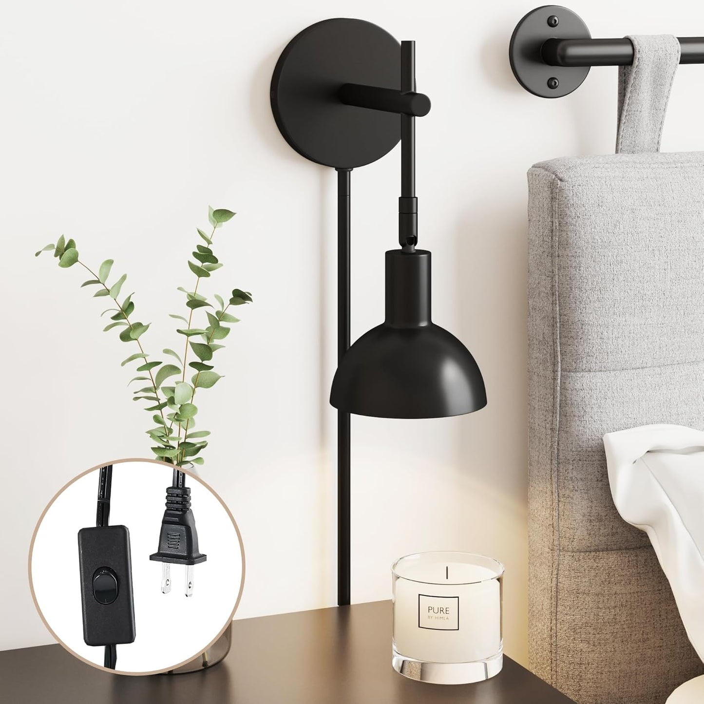 Nathan James Tamlin Wall Light Fixture for Elegant Spaces