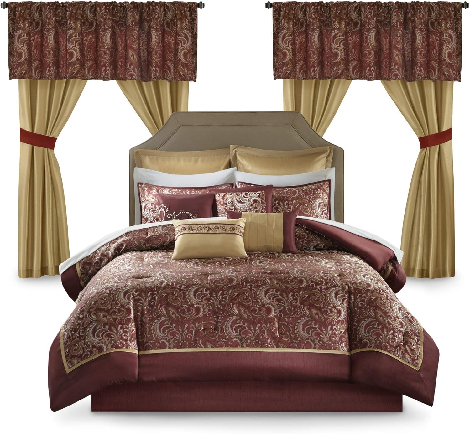 Madison Park Essentials Brystol 24 Piece Room in a Bag Set