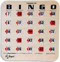 Regal Bingo Bulk Bingo Cards with Sliding Windows - Reusable Large