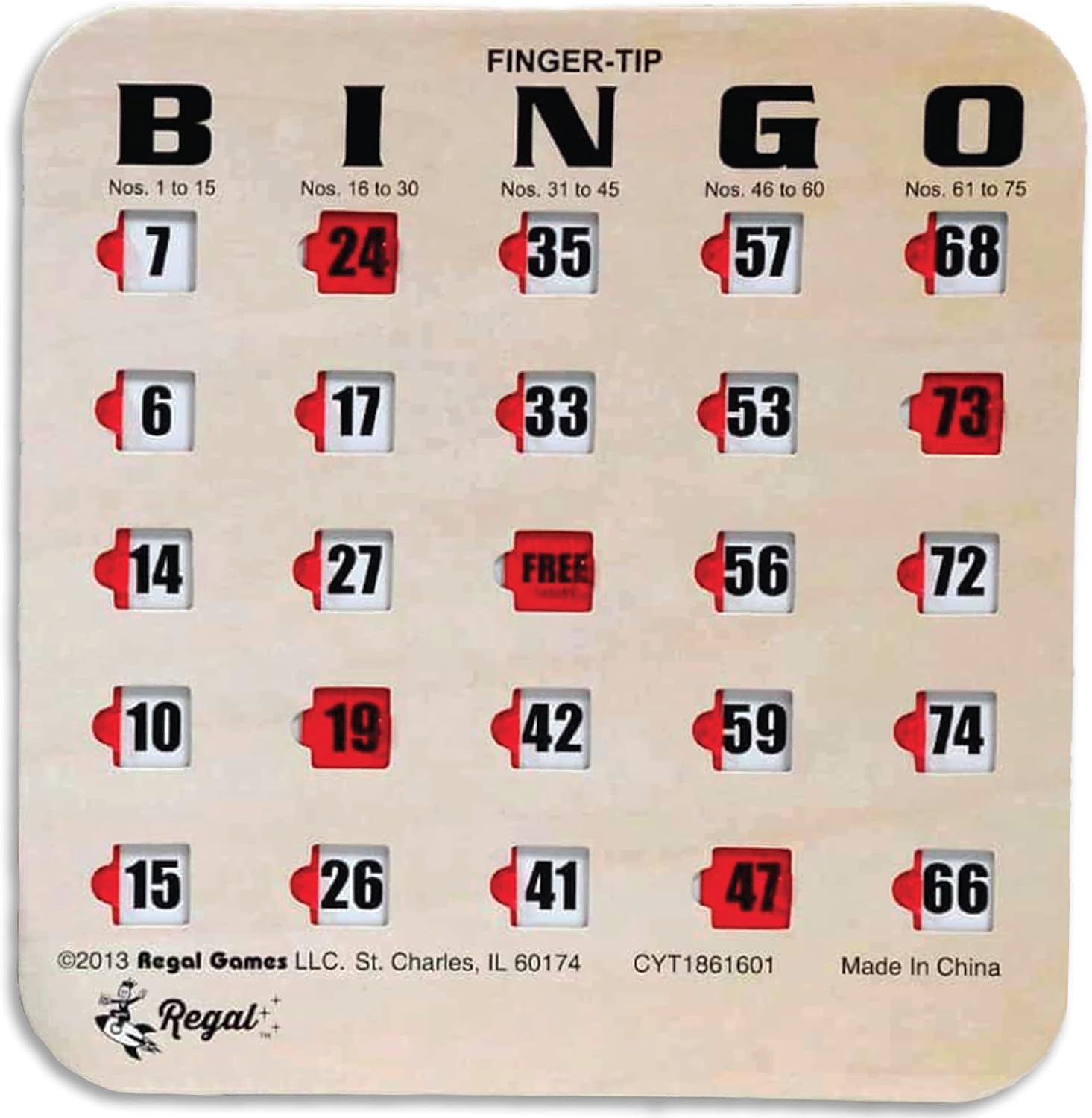 Regal Bingo Bulk Bingo Cards for Fun Game Nights Anywhere