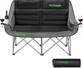VIVOSUN Double Camping Chair Fully Padded Folding Loveseat - Oversized