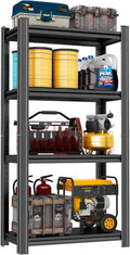 Metal Garage Shelving Unit 4-Tier Heavy Duty Steel Shelves - Stable