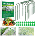 10 x 50 ft Garden Mesh Netting Kit Pest Barrier - Raised Bed