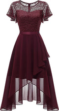 Wedtrend Women's Formal Ruffle Wedding Guest Dress - Flattering