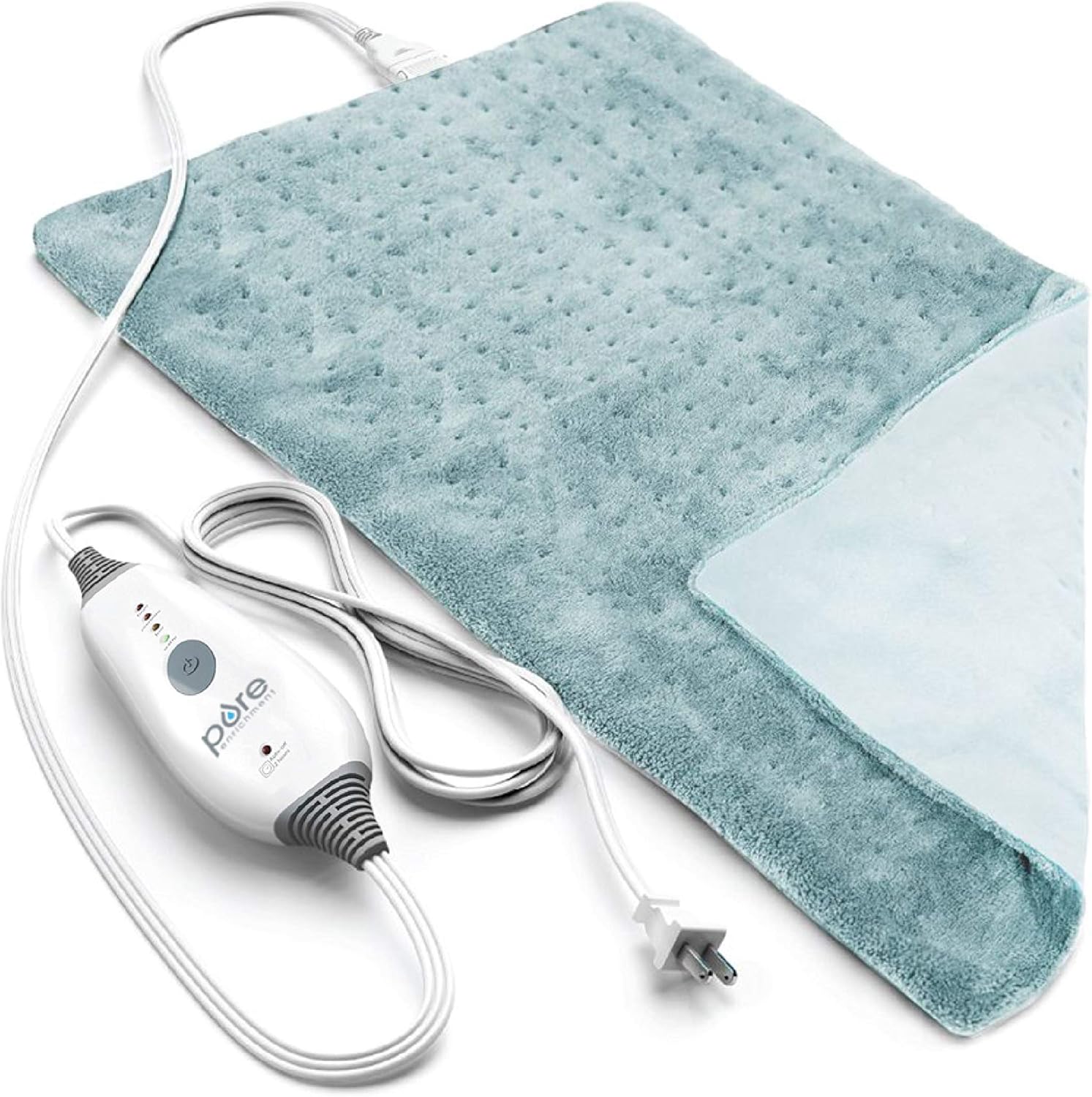 PureRelief Deluxe Heating Pad for Full Body Therapy and Comfort