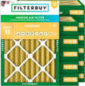 Filterbuy 20x23x4 Air Filter MERV 11 Replacement - Allergen Defense