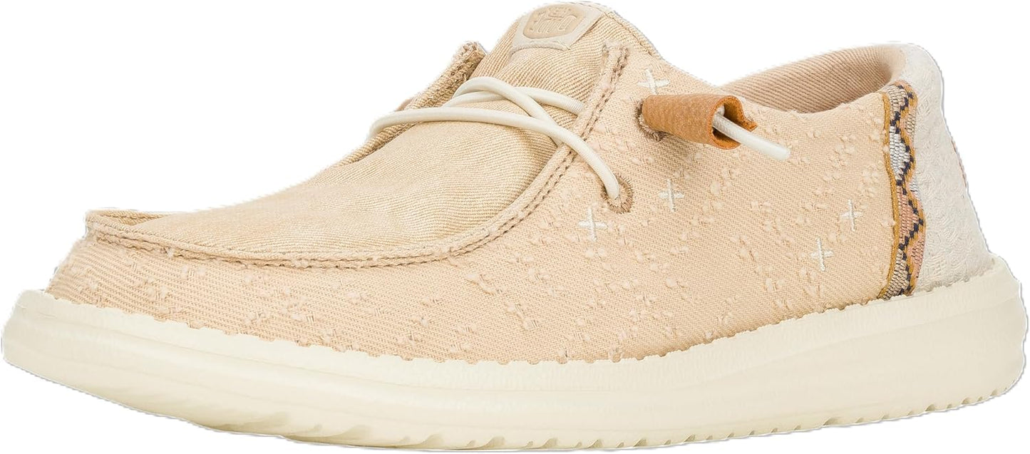 Hey Dude Women's Wendy Boho Slip-On Casual Shoes for Comfort