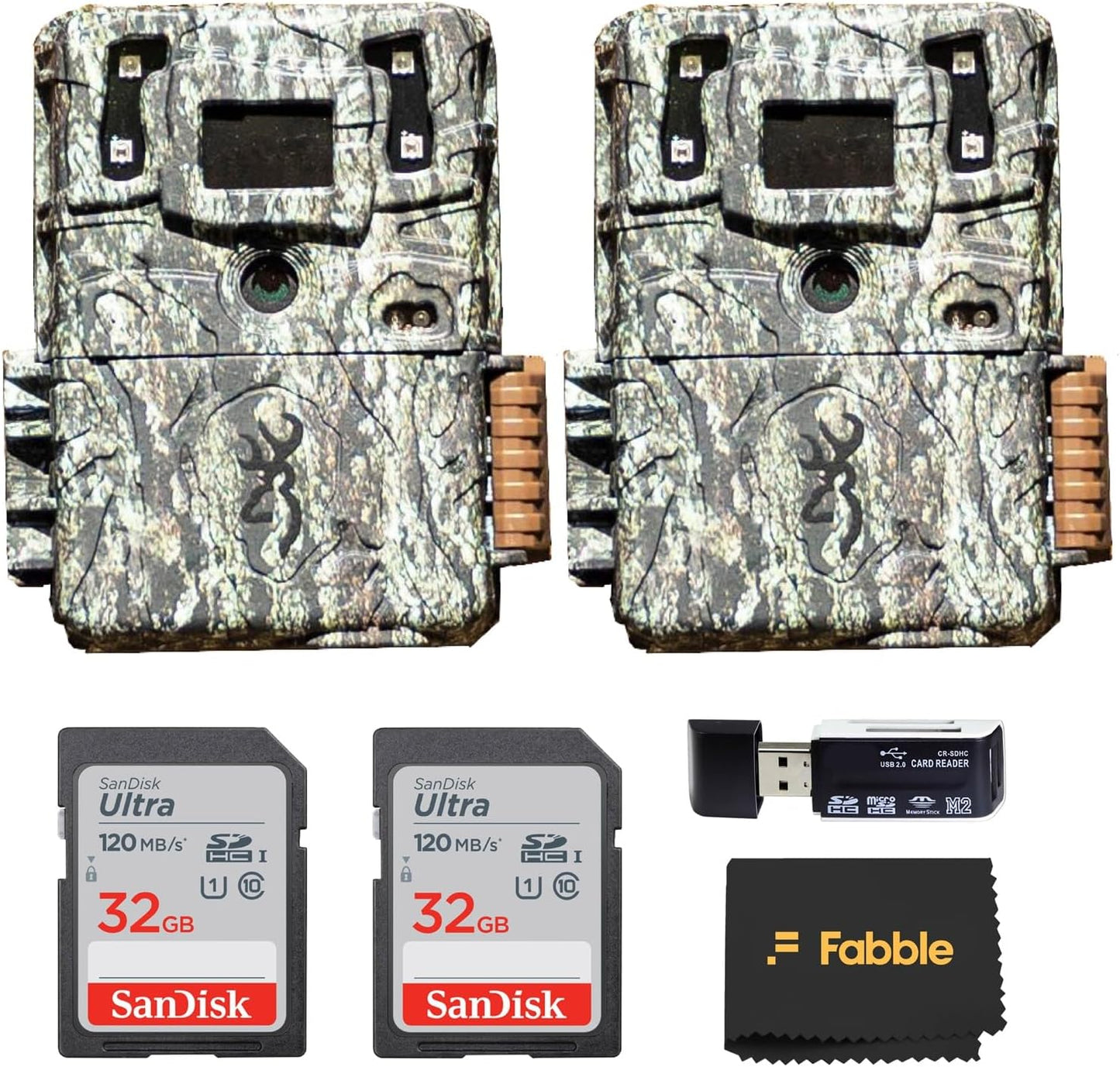 Browning Command Ops Elite 40MP Trail Camera Bundle for Wildlife