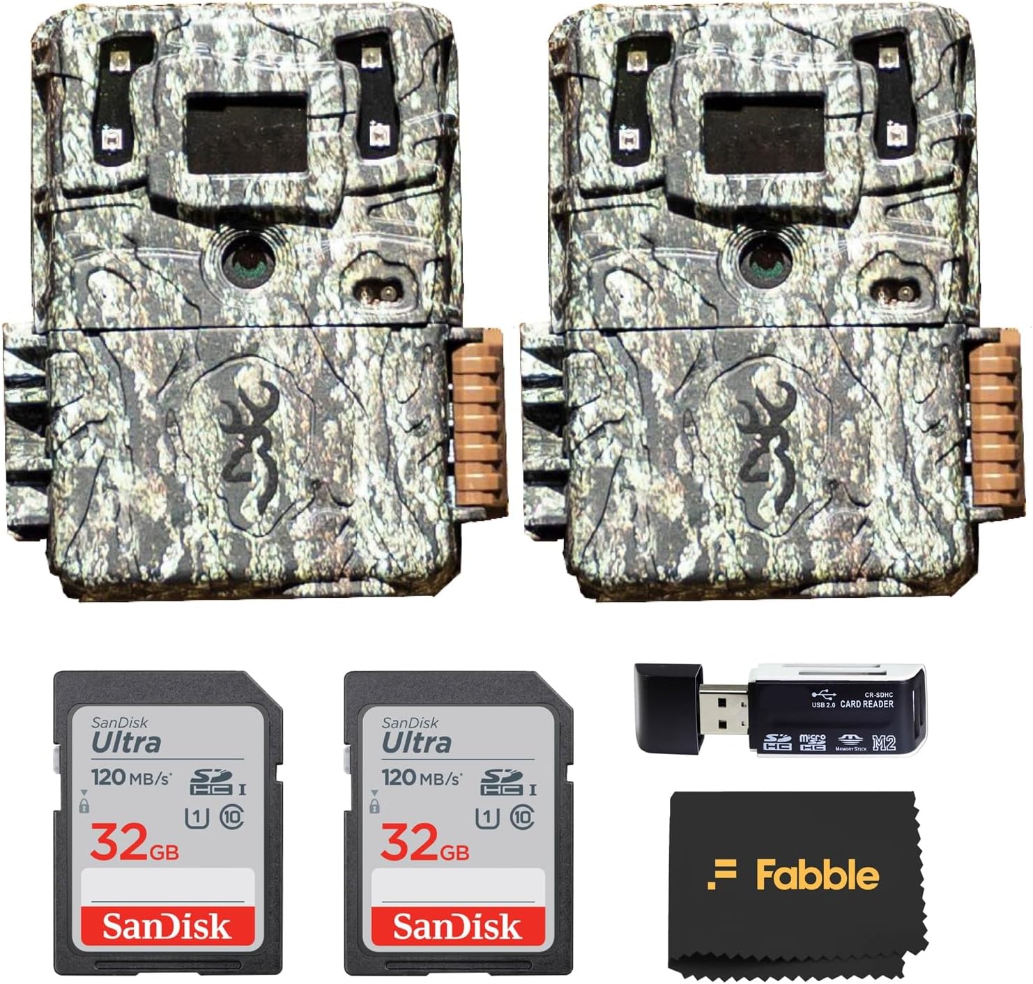 Browning Command Ops Elite 40MP Trail Camera Bundle for Wildlife
