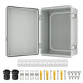 Outdoor WiFi Enclosure 15.7x11.8x7.1 in - Weatherproof NEMA 4 Box