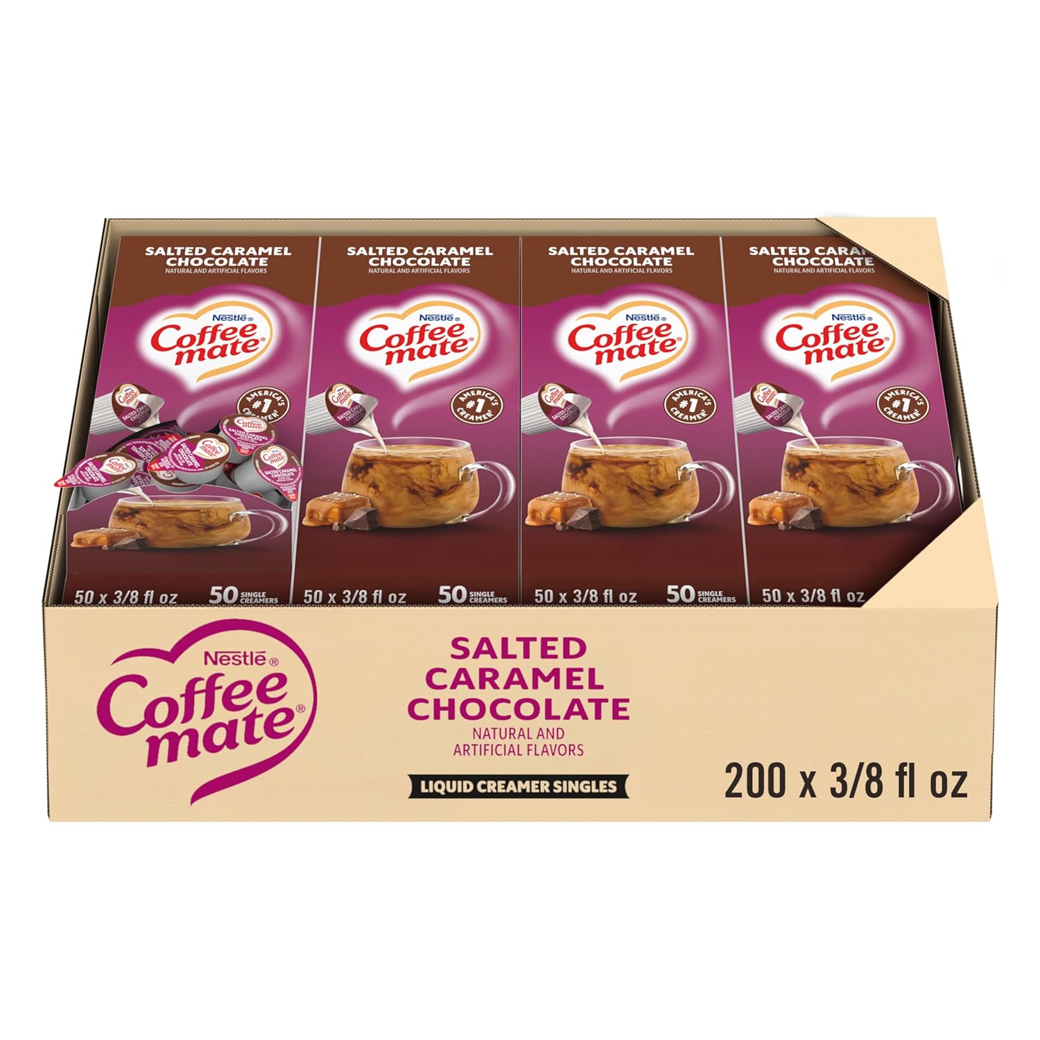 Nestle Coffee mate Salted Caramel Chocolate Creamer Singles