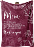 Gifts for Mom Christmas, Birthday Blanket for Mothers Day