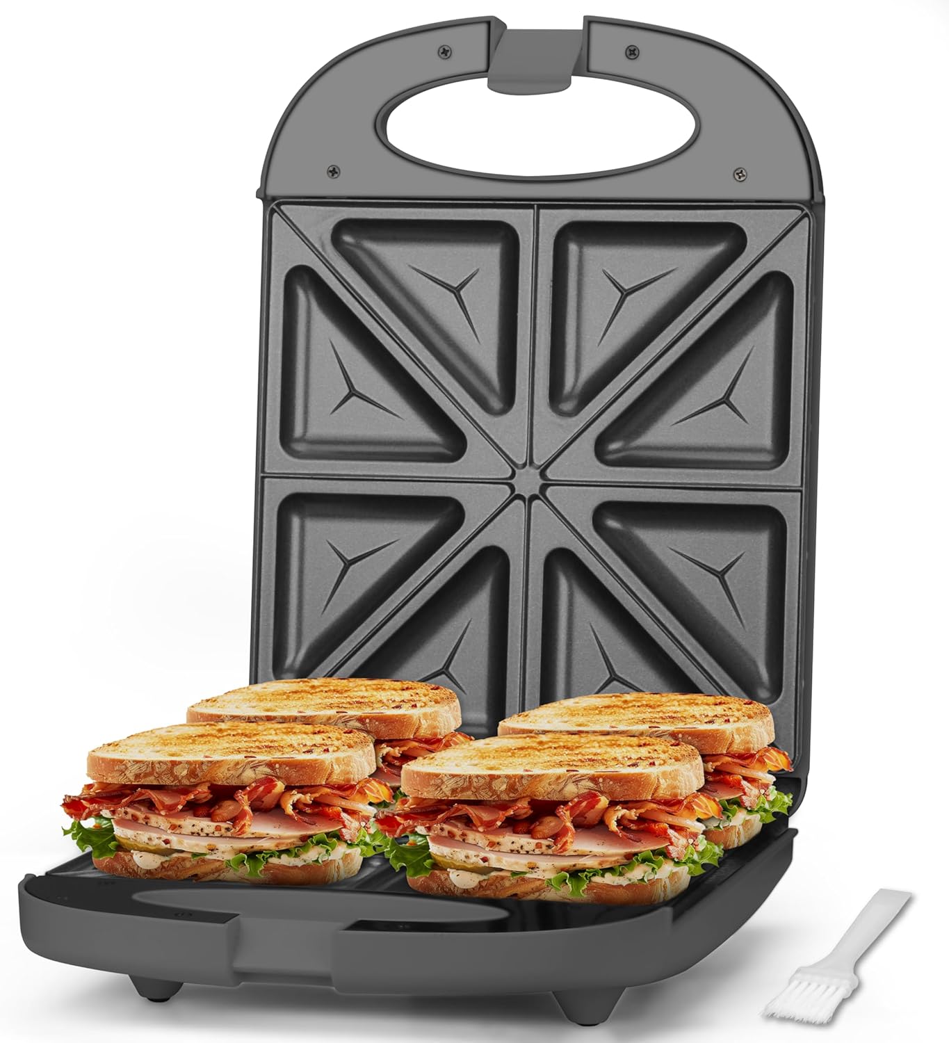 Bakers Friend Breakfast Sandwich Maker for Quick Gourmet Meals