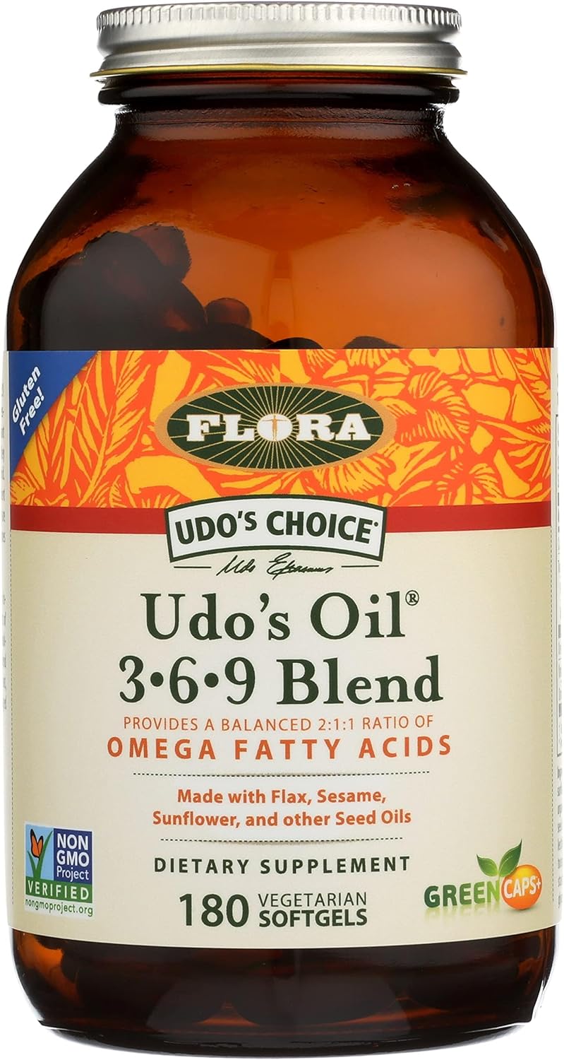 Flora Udo's Oil 3-6-9 Blend for Essential Fatty Acids