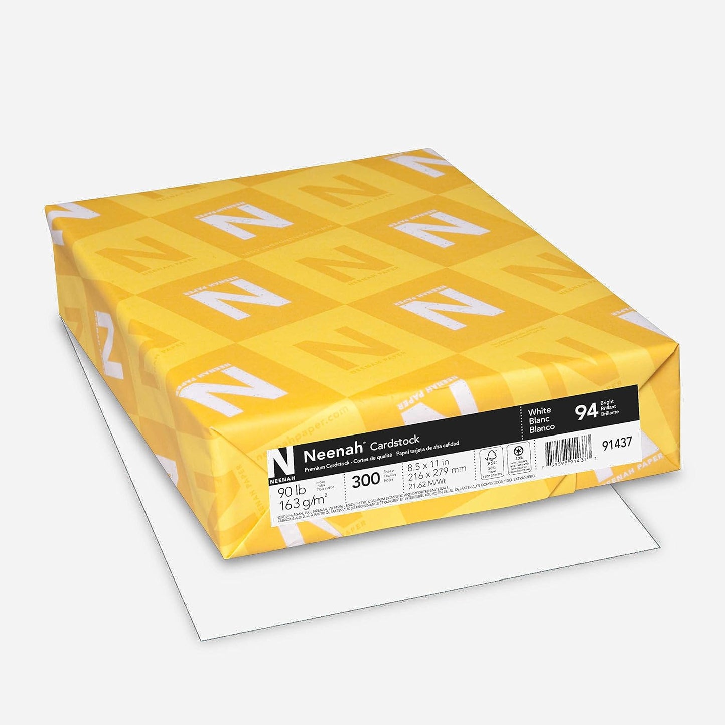 Neenah Lightweight Index Cardstock for Bright Projects