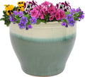 Sunnydaze Large Ceramic Plant Pot for Beautiful Outdoor Spaces