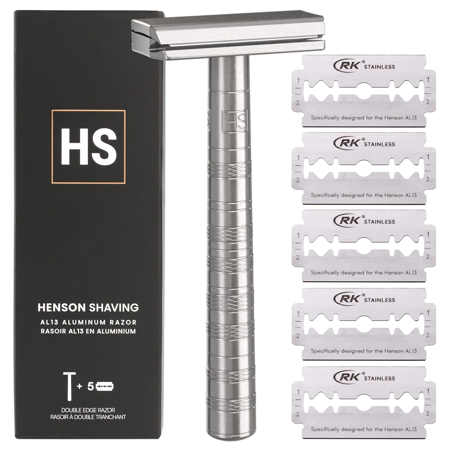 Henson Shaving Razor - Precision Double Edge Safety Razor