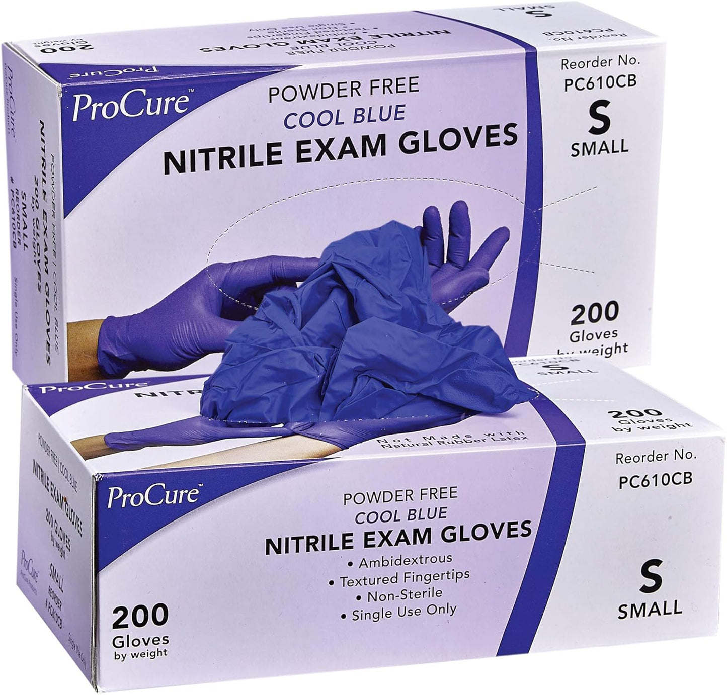 Disposable Nitrile Gloves - Premium Medical Exam Gloves for Safety