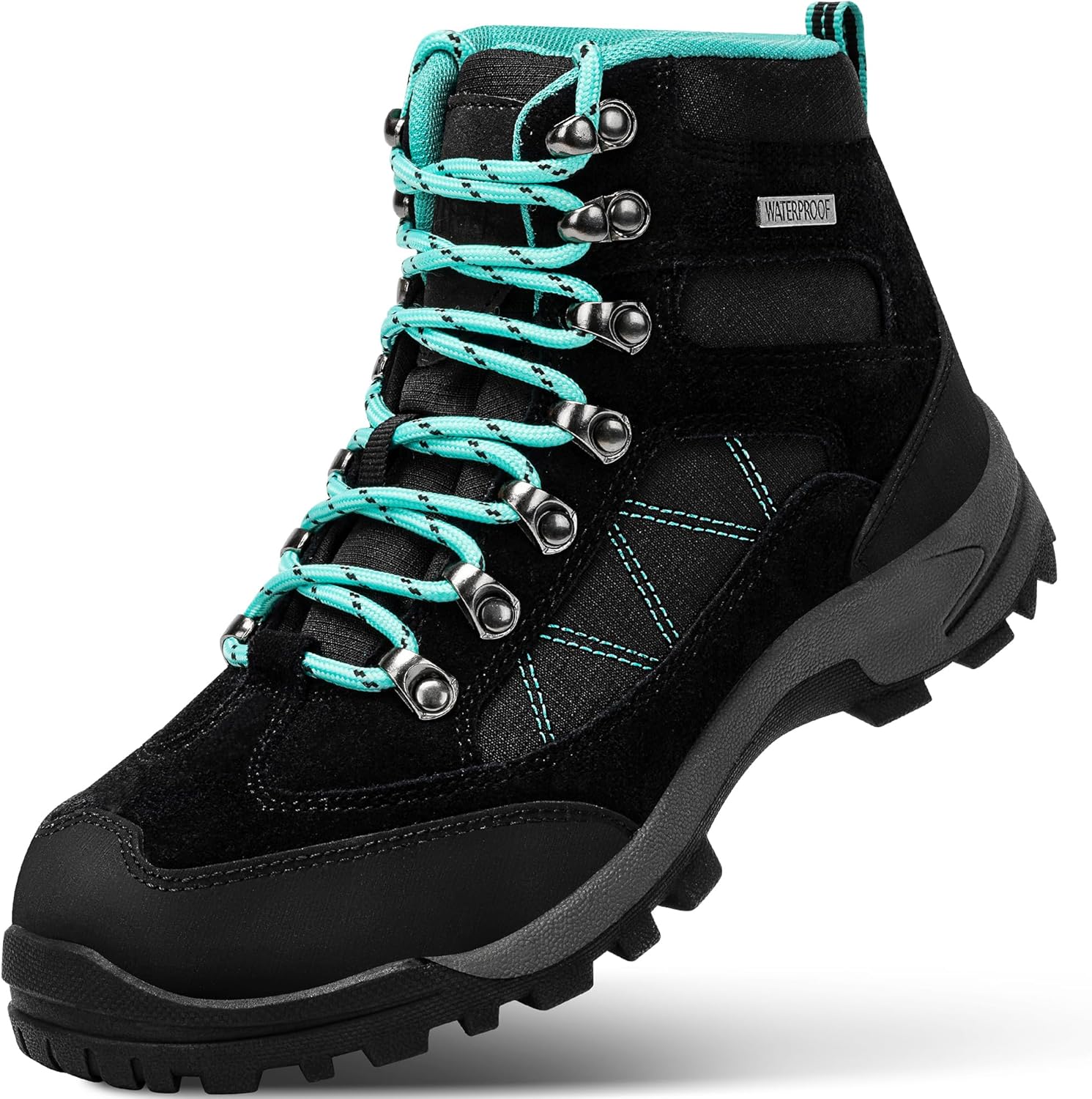 Waterproof Womens Hiking Boots - Non-Slip Trekking