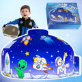 Inflatable Air Tent for Kids 77 x 50 - Space Blue Playhouse
