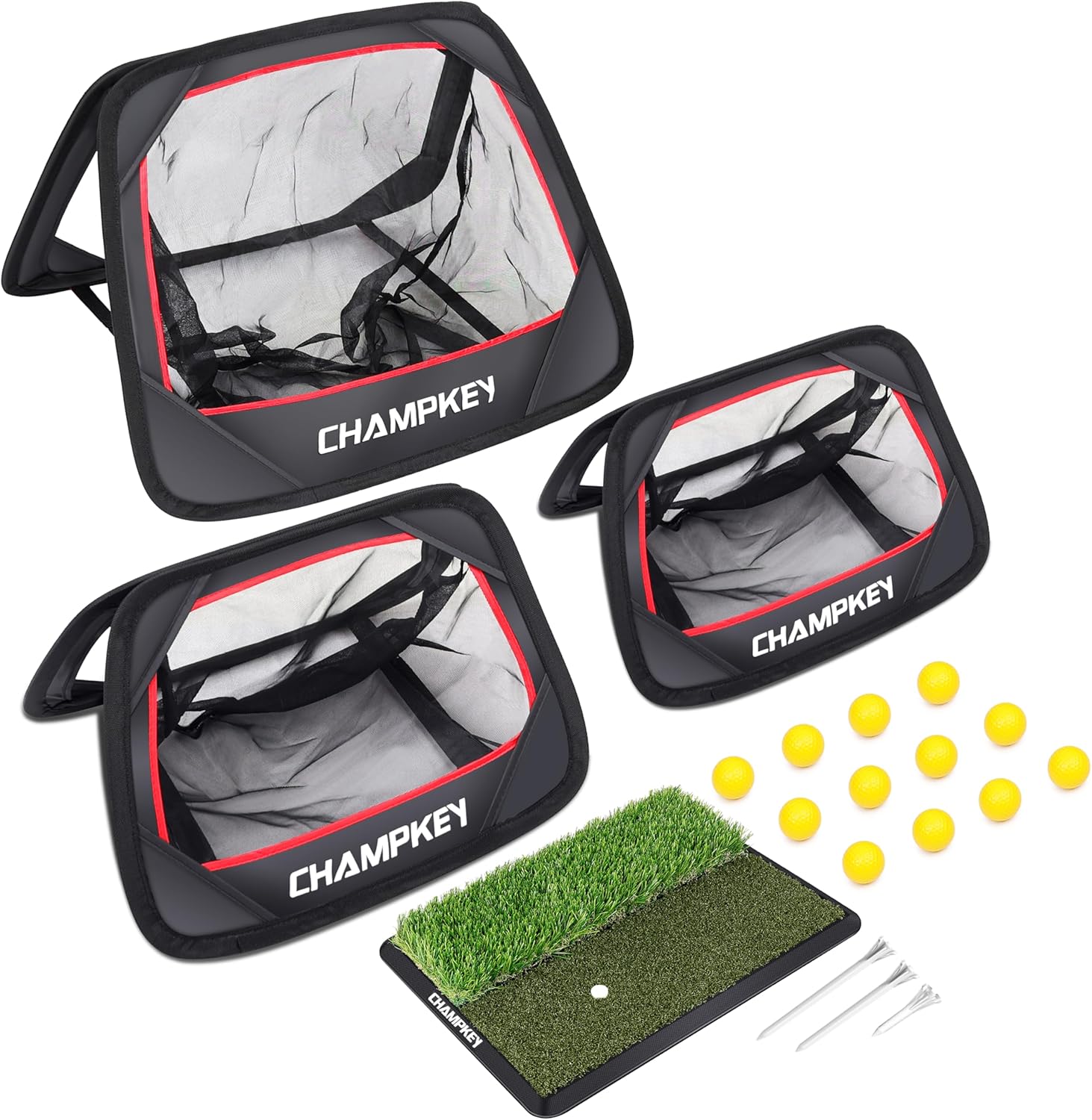 Improve Short Game with CHAMPKEY Golf Net