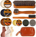 13Pcs Shoe Polish Kit for Men & Women - Complete Leather Care Kit