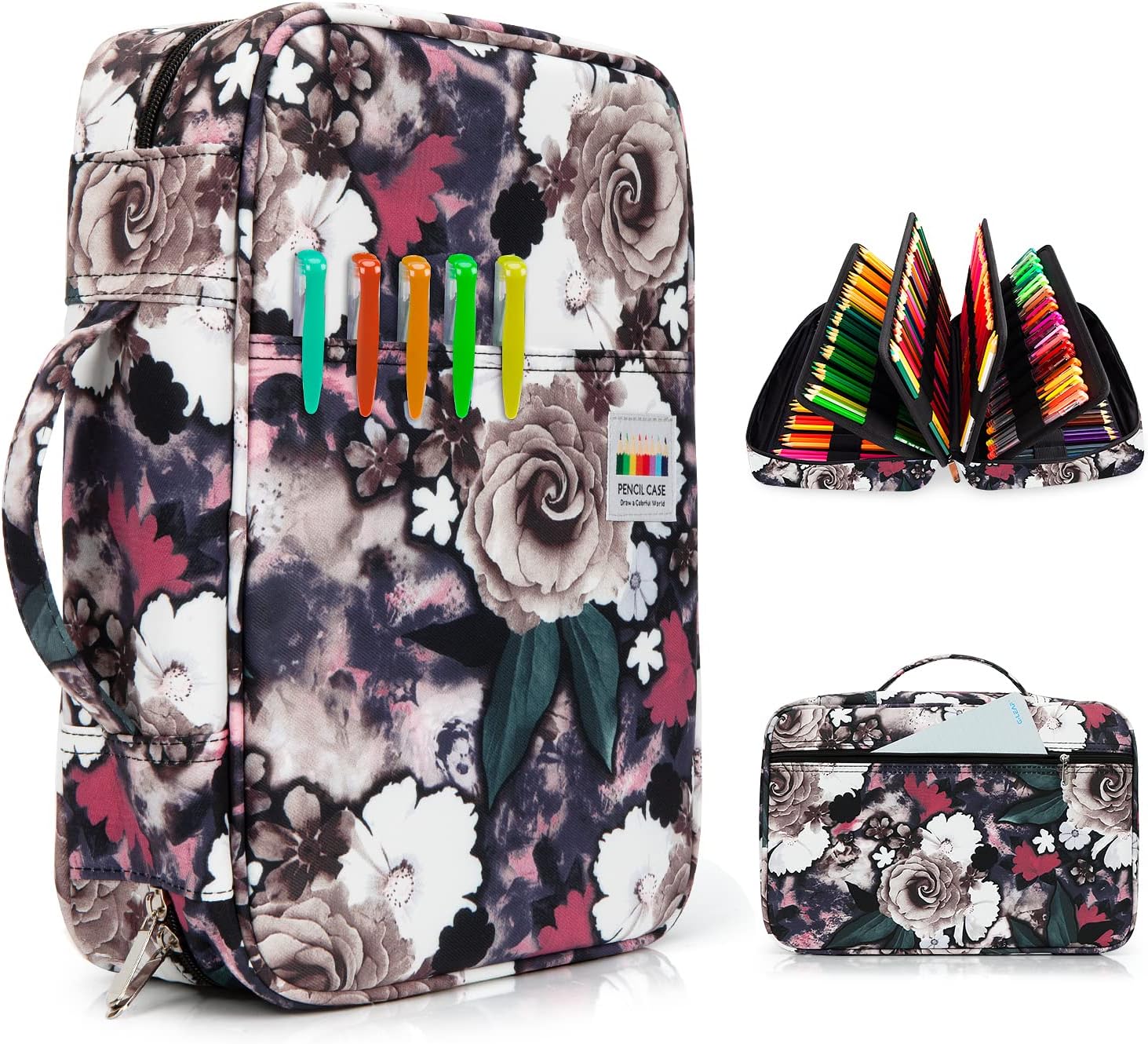 YOUSHARES Pencil Holder 300 Slots - Large Capacity Organizer