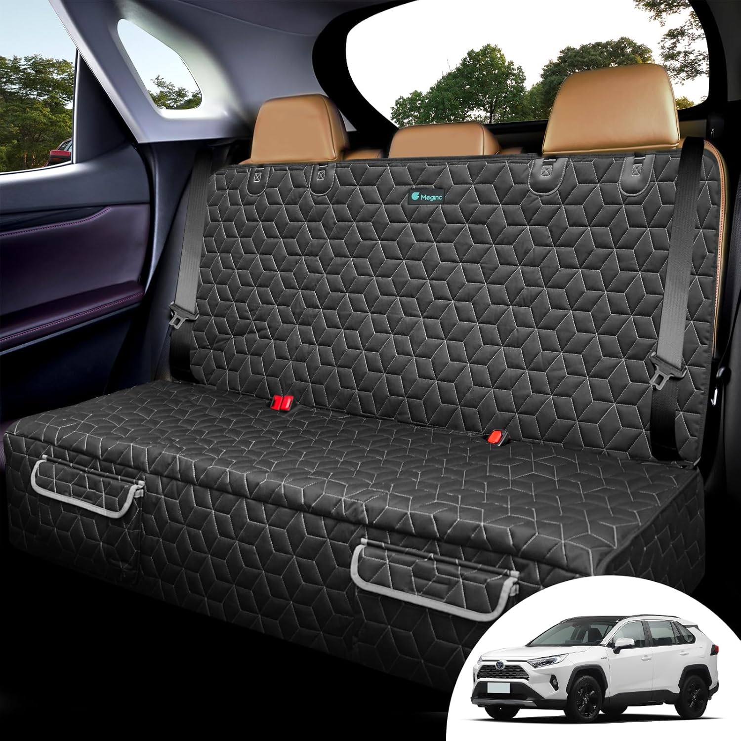 Waterproof Pet Seat Cover for SUV - Heavy Duty Protection